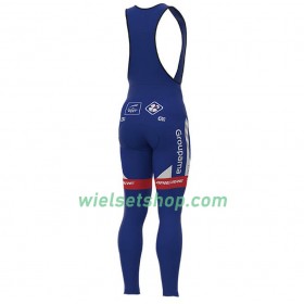 Fietsbroek Lang met Bretels 2018 FDJ N001